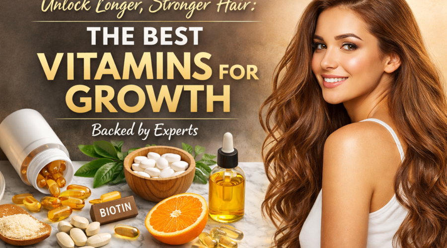 Unlock Longer, Stronger Hair: The Best Vitamins for Growth