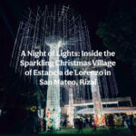 Step into the enchanting Christmas Village of Estancia de Lorenzo—where every corner glows with holiday magic.