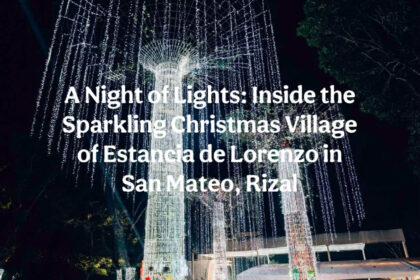 Step into the enchanting Christmas Village of Estancia de Lorenzo—where every corner glows with holiday magic.